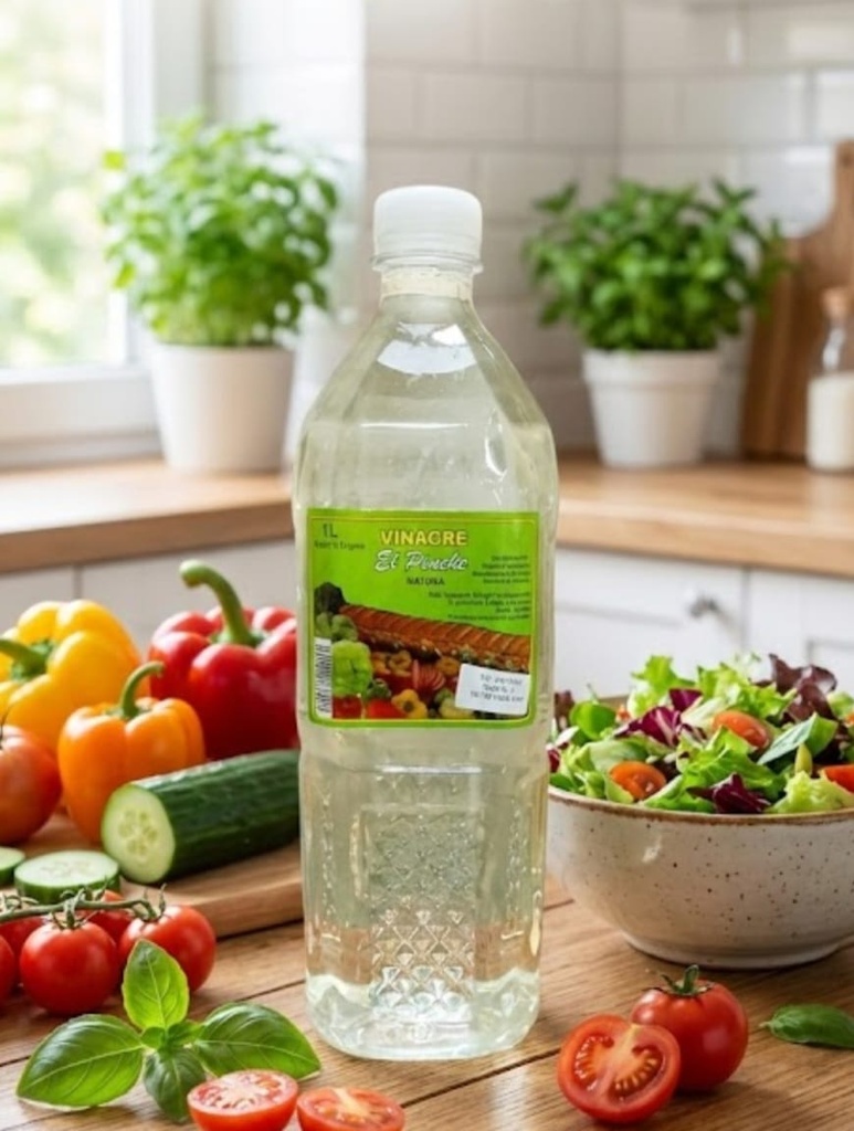Vinagre Blanco Natural 'El Pinche' 1 L