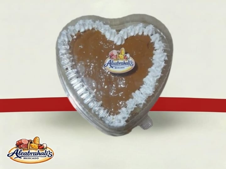 Kake Relleno con Dulce de Leche Condensada 750g (Forma de Corazón)